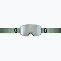 Ski goggles SCOTT Shield soft green/black/amp white chrome 2