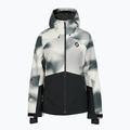 Women's ski jacket SCOTT Ultimate Dryo 10 dust white print/black