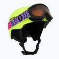 Children's ski helmet SCOTT Keeper 2 + goggles Witty neon yellow 9