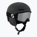 Ski helmet SCOTT Track + Gogle Factor Pro Combo mineral black/amp silver chrome