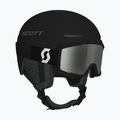 Ski helmet SCOTT Track + Gogle Factor Pro Combo mineral black/amp silver chrome 10