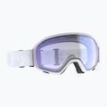 Ski goggles SCOTT Unlimited II OTG mineral white/amp iluminator blue chrome 5