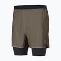Men's running shorts SCOTT Hybrid Endurance Tech wood grey/black