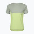 Men's running shirt SCOTT Endurance Tech spray grey/acid yellow