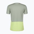 Men's running shirt SCOTT Endurance Tech spray grey/acid yellow 2