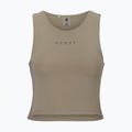 Endurance Crop training top toast beige