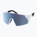 Sunglasses SCOTT Pro Shield white matt/amp beryl blue chrome