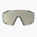 Sunglasses SCOTT Shield khaki green/amp white chrome 2