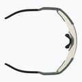 Sunglasses SCOTT Shield khaki green/amp white chrome 4