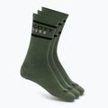 Socks SCOTT Retro Casual Crew 3 pairs tranguil green