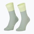 Socks SCOTT Block Stripe Crew spray grey/acid yellow