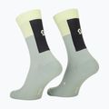 Socks SCOTT Block Stripe Crew spray grey/acid yellow 2