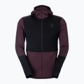 Men's fleece sweatshirt SCOTT Defined Light Hoody cocoa red/black