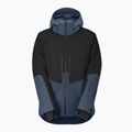 Men's ski jacket SCOTT Ultimate Dryo black/dusk blue