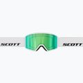 Ski goggles SCOTT Trace Pro white/green chrome 3