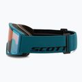 Ski goggles SCOTT Trace Pro petrol green/green chrome 4