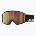 Ski goggles SCOTT Trace Pro Light Sensitive black/amp ls cinnamon chrome