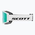 Ski goggles SCOTT Trace Pro Compact white/green chrome 2