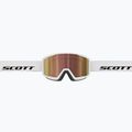 Ski goggles SCOTT Trace Pro Compact S1-3 white/amp ls cinnamon chrome 4