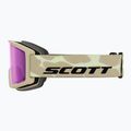 Ski goggles SCOTT Trace Pro Comact Light Sensitive S2-4 mojave beige/amp ls blue chrome 3