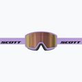 Ski goggles SCOTT Trace Pro Compact Light Sensitive S1-3 sherbet purple/black/amp ls cinnamon chrome 4
