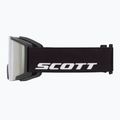 Ski goggles SCOTT Shield black/amp white chrome 2