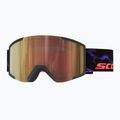 Ski goggles SCOTT Shield LS black/purple/cinnamon chrome