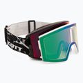 Ski goggles SCOTT React Light Sensitive granite black/white/amp red chrome