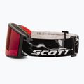 Ski goggles SCOTT React Light Sensitive granite black/white/amp red chrome 5