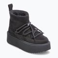 Women's INUIKII Classic Low Platform snow boots black 8