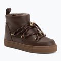 Women's snow boots INUIKII Full Leather Gloss brown