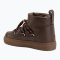 Women's snow boots INUIKII Full Leather Gloss brown 3