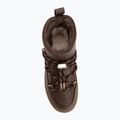 Women's snow boots INUIKII Full Leather Gloss brown 5