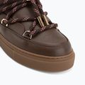 Women's snow boots INUIKII Full Leather Gloss brown 7