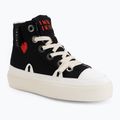 Women's shoes INUIKII Matilda High Top Distressed black