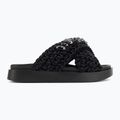 Women's slides INUIKII Woven Stones black 2