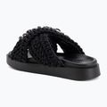 Women's slides INUIKII Woven Stones black 3