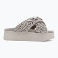 Women's slides INUIKII Woven Stones Platform stone grey 2