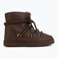 Women's snow boots INUIKII Full Leather dark brown 2