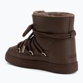 Women's snow boots INUIKII Full Leather dark brown 3