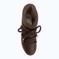 Women's snow boots INUIKII Full Leather dark brown 5
