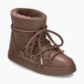 Women's snow boots INUIKII Full Leather dark brown