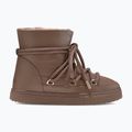 Women's snow boots INUIKII Full Leather dark brown 2