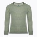 Children's thermal underwear ODLO Active Warm Eco Long steel grey melange/matte green 2