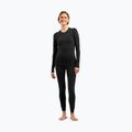 Women's thermal sweatshirt ODLO Merino 200 Bl Top Crew Neck black 2