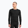 Men's thermal sweatshirt ODLO Merino 200 Bl Top Crew Neck black
