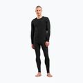 Men's thermal sweatshirt ODLO Merino 200 Bl Top Crew Neck black 2