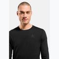 Men's thermal sweatshirt ODLO Merino 200 Bl Top Crew Neck black 4