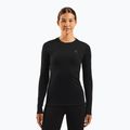Women's thermal top ODLO Merino 160 Bl Top Crew Neck black