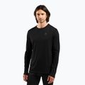 Men's thermal longsleeve ODLO Merino 160 Bl Top Crew Neck black